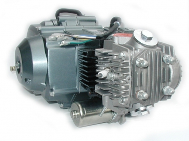 Preview: Motor 90ccm 4 Takt 4 Gang Semiautomatik mit E-Starter für Dirtbike/Kindermotocross